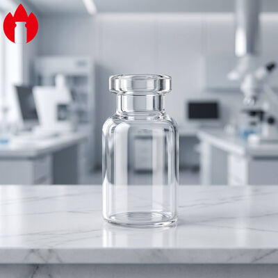 2 ml Clear Medicine Crimp Top Glass Vial