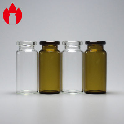 10ml transparant of Amber Geneeskrachtig Gebruikt Borosilicate-Glazen buisflesje