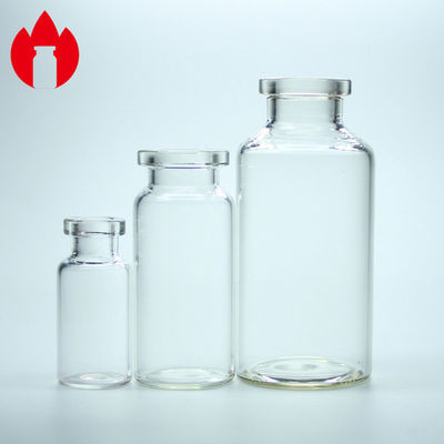 Neutrale glazen flacon van borosilicaatglas