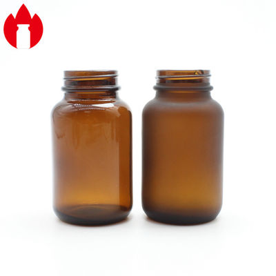 Amber Soda-Lime Glasfles voor tabletten of pillen